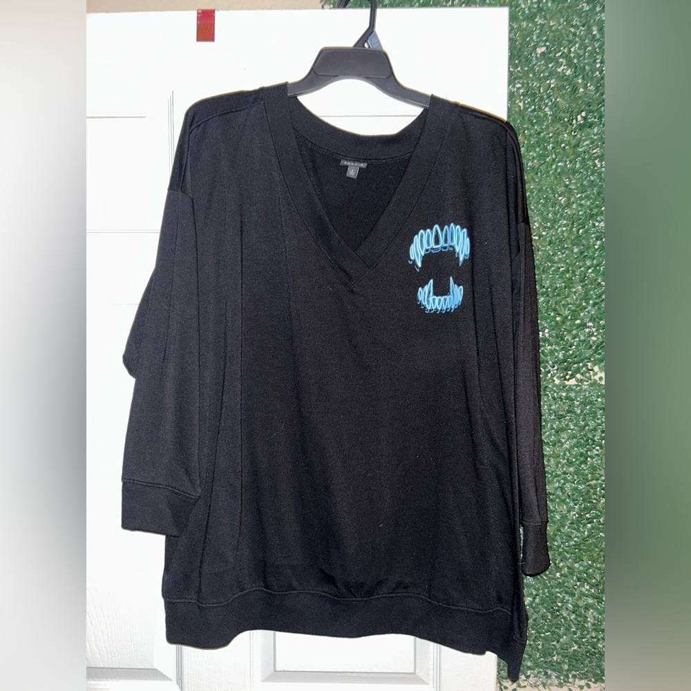 Torrid Black Knit Top